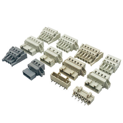 5.00mm / 5.08mm Pitch Replacement Screwless Spring Clamp Terminal Blocks