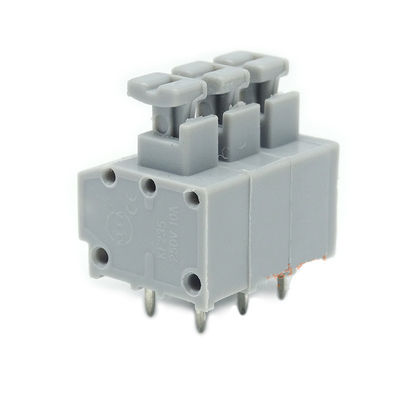 5.0mm Pitch Screwless Spring Clamp Terminal Blocks Jointable