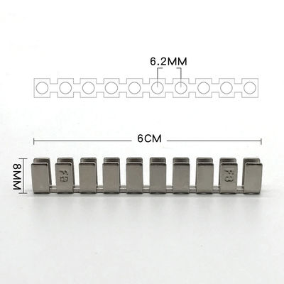 UK5N UKK5 UK2.5B Din Rail Terminal Blocks Accessories Center Jumper 10 Pole FBI 10-6