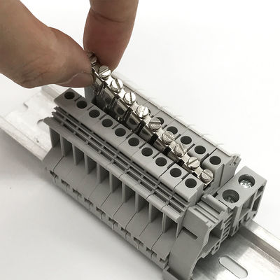 UK5N UKK5 UK2.5B Din Rail Terminal Blocks Accessories Center Jumper 10 Pole FBI 10-6