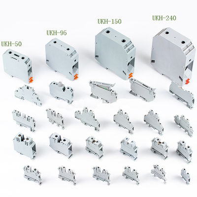 UKH-50 UK Series DIN Rail Screw Clamp Terminal Blocks