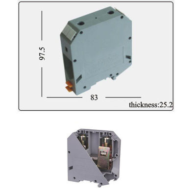 UKH-95 UK95N UK Series DIN Rail Screw Clamp Terminal Blocks
