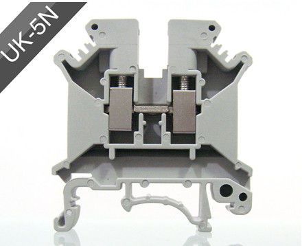 UK5N UK Series DIN Rail Screw Clamp Terminal Blocks 0.2-4mm² 800V 41A