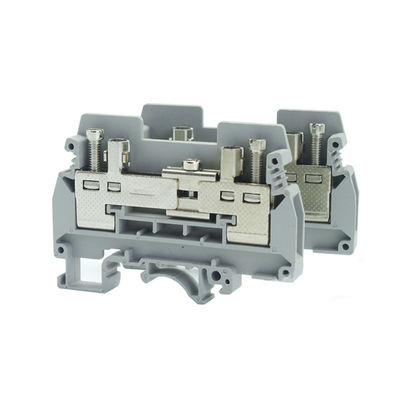 URTK/S 6mm² Din Rail Test Terminal Blocks Strips Screw Clamping