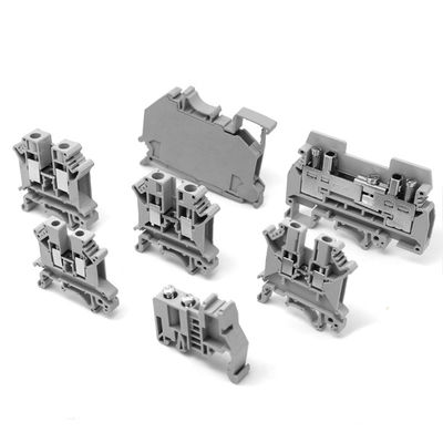 URTK/S 6mm² Din Rail Test Terminal Blocks Strips Screw Clamping