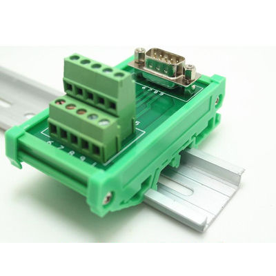 DB9 D Sub 9 Pin Single End Male Female Connectors Terminal Block  Breakout Board