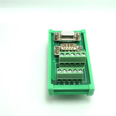 DB9 D Sub 9 Pin Male Female Dual Connectors Terminal Block Wiring Breakout Board