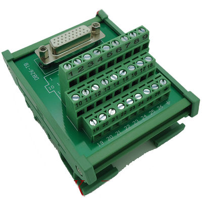 HDP26 DB26 D Sub 26 Pin Female Socket Connector Terminal Block Breakout Board