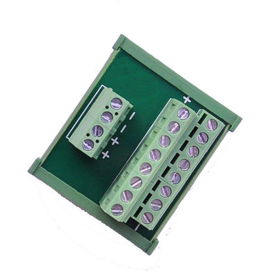 DC 24V 8 Ways Power Source Splitter Wiring Distribution Terminal Blocks Breakout Board