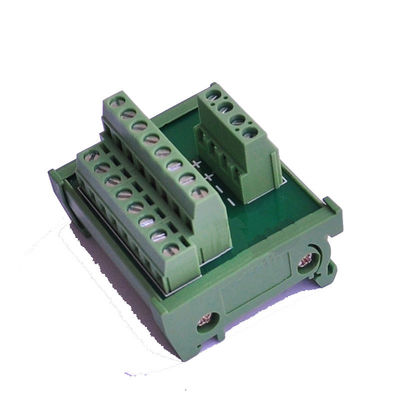 DC 24V 8 Ways Power Source Splitter Wiring Distribution Terminal Blocks Breakout Board