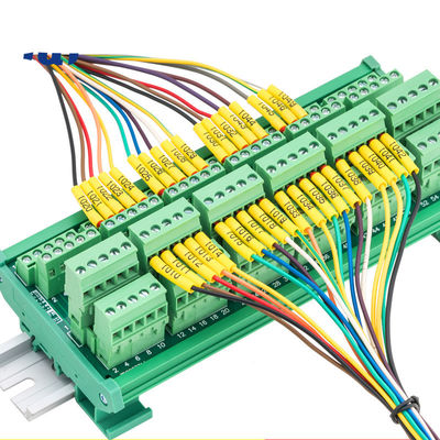 8 12 16 60 Ways Cable Connection Distribution Hub Terminal Blocks Wiring Board Din Rail Mount