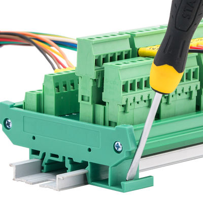 8 12 16 60 Ways Cable Connection Distribution Hub Terminal Blocks Wiring Board Din Rail Mount