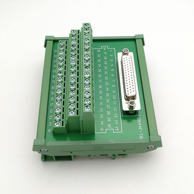 DB44 D Sub Female socket terminal block breakout board adapter with 1 meter cable