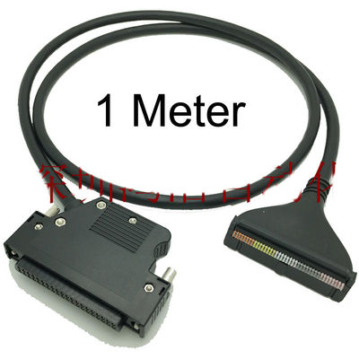 IDC40 40 pin Connector Terminal Blocks Breakout Board 1M Cable for Mitsubishi PLC I/O Module