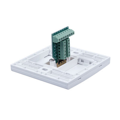 HDMI to Terminal Block Faceplate Wall Outlet Socket Panels Plate Quick Connect