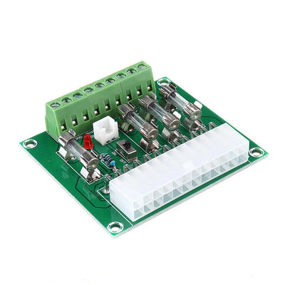 Computer ATX DC Power Supply Distribution Terminal Blocks Breakout Board +3.3V +5V -12V +12V +5V