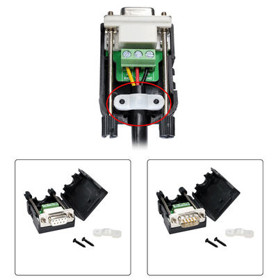 D Sub DB9 ( 2 3 5) RS232 Serial Port Connectors to 3-pin Terminal Blocks Adapter