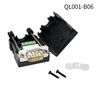 D Sub DB9 ( 2 3 5) RS232 Serial Port Connectors to 3-pin Terminal Blocks Adapter