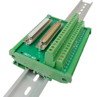 DB37 D Sub 37 Pin Male Female Dual Connectors Terminal Block Wiring Breakout Board