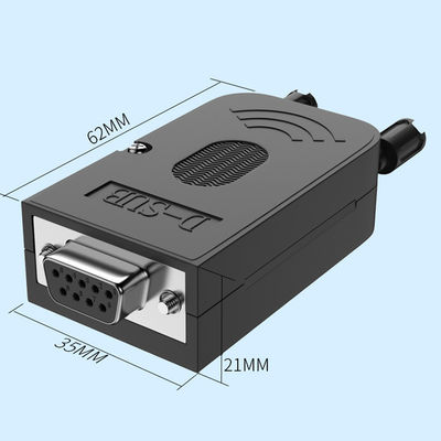 Female DB9 to CAN Bus Interface Adapter 4-Pin Screw Terminals with 120 ohm Resistor