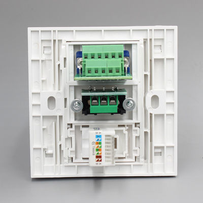 VGA Audio Network Port Modular Faceplate Wall Plate Outlet Terminal Block Socket Panel