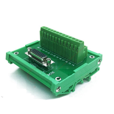 DB26 D Sub 26 Pin Connector Terminal Block Breakout Board DIN Rail