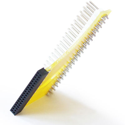 1.27mm 2 x 20-pin Dual Row Female to 2.54 mm Male Pin Headers Adapter PCB Board Converter
