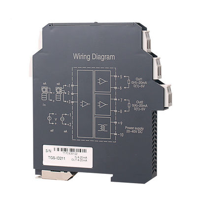 4-20mA Input Output Signal Isolation Module Analog Signal Transmitter Isolator Din Rail Mounting