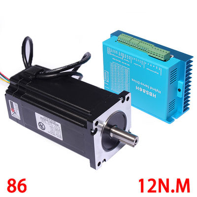 12N.m Nema 23 1.8 Degree 3 Phase Hybrid Closed Loop Stepper Servo Motor Driver Kit