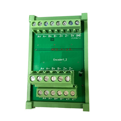1 In 2 Out Servo Encoder Pulse Signal Splitter Distributor 5V TTL / RS422 Input Output