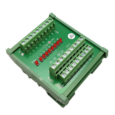 Logic Level Polarity Interchange Converter of NPN and PNP PLC Signal 8 Ways 5V or 24V