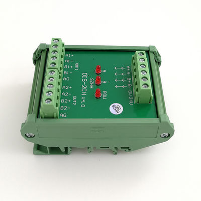 DC24V Servo Encoder Pulse Square Wave Signal Splitter Distributor Signal 1 In 2 Out