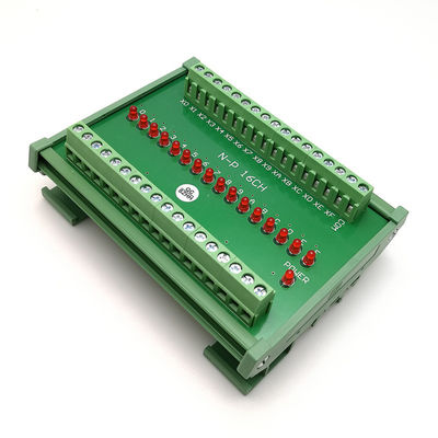 PLC Signal Conversion Module Level Polarity Converter NPN to PNP 16 Ways
