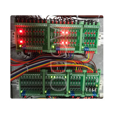 TTL  HTL Signals Converter Terminal Blocks Board 8 Ways For PLC NPN or PNP 1.8V 3.3V 5V 12V 24V Input