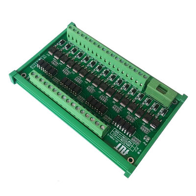 16 Ways PLC Power Amplifier Module Relay Board ZC16BN NPN Signal Output 24V DC