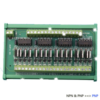 16 Ways PLC Power Output Amplifier Module Relay Board DC 24V ZC16MP