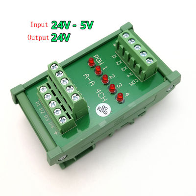 Logic Level Polarity Interchange Converter PLC NPN and PNP Sqare Wave Signal 4 Ways