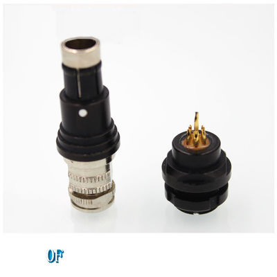 102F Body Styles Series Short Type Metal Push Pull Circular Cable Mount Plug Connector
