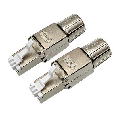 RJ45 Network Modular Plugs Cat.6 Cat6A Cat7 Shielded Connectors 8P8C High Speed