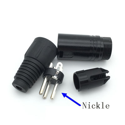 3 Pins XLR Microphone Audio Plug Jack Male Female Coupling Connector MIC Adapter