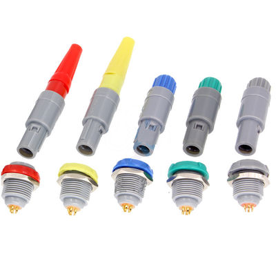 Electrical Push Pull Self-latching Plug Socket Replacement Plastic Tube Connector PAG PKG