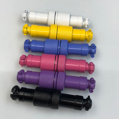 Coloured GX12 GX16 Aviation Connector Male Female Socket Plug For Mechanical Keyboard Cable