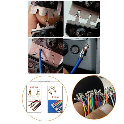 900pcs JST-XH 2.54mm Connectors Assortment Kit Crimping Tool Crimper Plier Set
