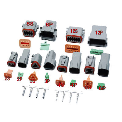 Replacement DT DT04-2P  AT Series Connectors with Pins &amp; Wedgelock