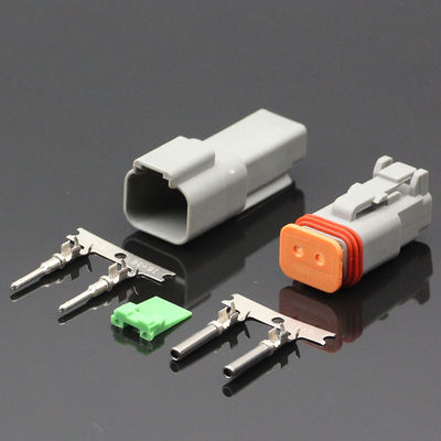 Replacement DT DT04-2P  AT Series Connectors with Pins &amp; Wedgelock
