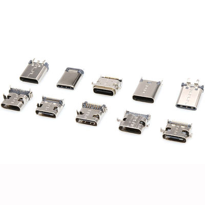 24P USB 3.1 Type C Receptacle 24-pin Fast Charging Port Female Socket Jack PCB Connector