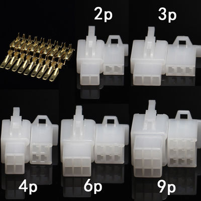 2.8mm Spacing Male Female Connectors Pin Header Housing for Motocycle