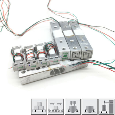 Aluminum Miniature Force Weighing Sensor Micro Load Cells 100g 200g 300g 500g 1kg 2kg 3kg 5kg