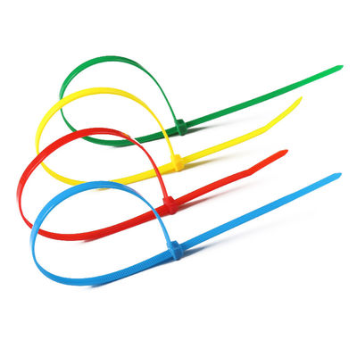 2.5mm x 150mm Colorful Plastic Nylon Self-locking Packaging Cable Wire Zip Ties