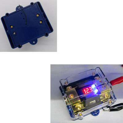 1 In 2 Out Car Audio Power LED Fuse Holder Grounding Cable Distribution Terminal Block